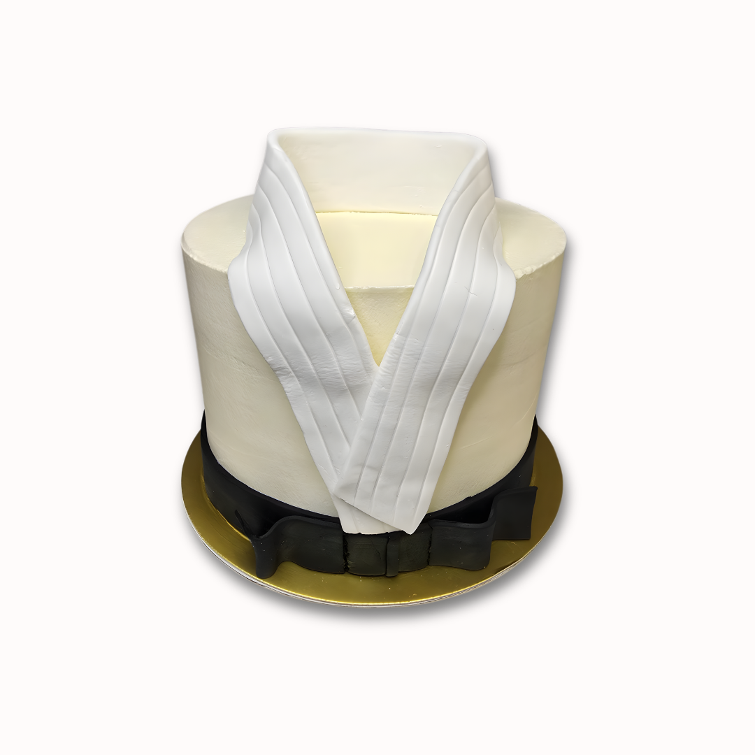 Elegant Suit Cake